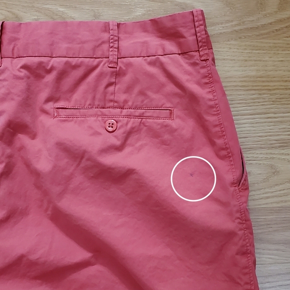 Polo Ralph Lauren golf mens size 36 flat front 9 in inseam chino shorts red - Picture 13 of 13